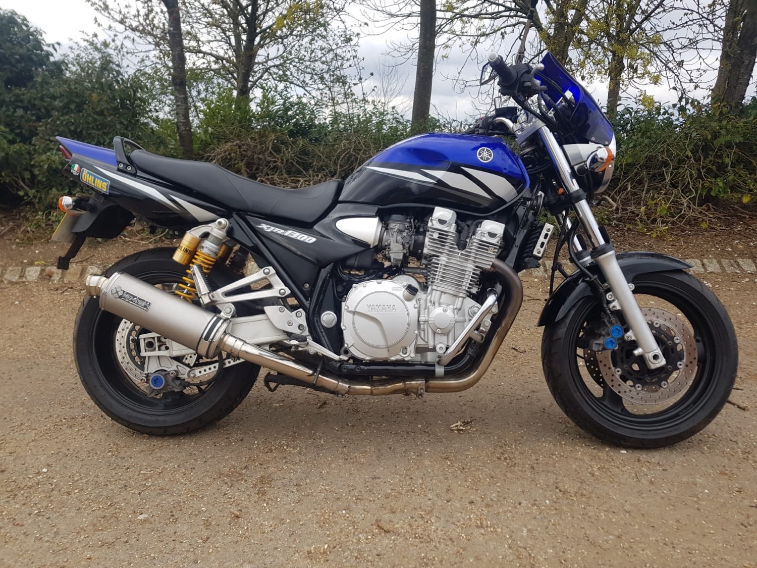 Used YAMAHA XJR1300 2004 Blue in Milton Keynes Buckinghamshire Eclipse Motorcycles